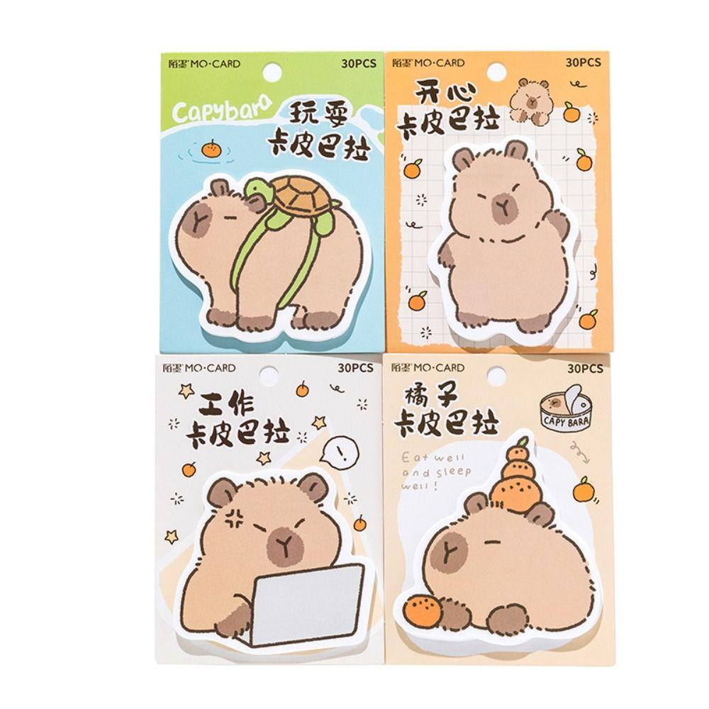

Мини-блокнот с изображением животных из мультфильмов Kawaii, наклейки для счетов, школьные принадлежности для офиса