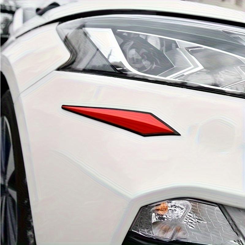 8pcs Car Door Anti-collision Strips, Rear Bumper Protector, Rearview Mirror Anti-collision Stickers, Door Edge Scratch