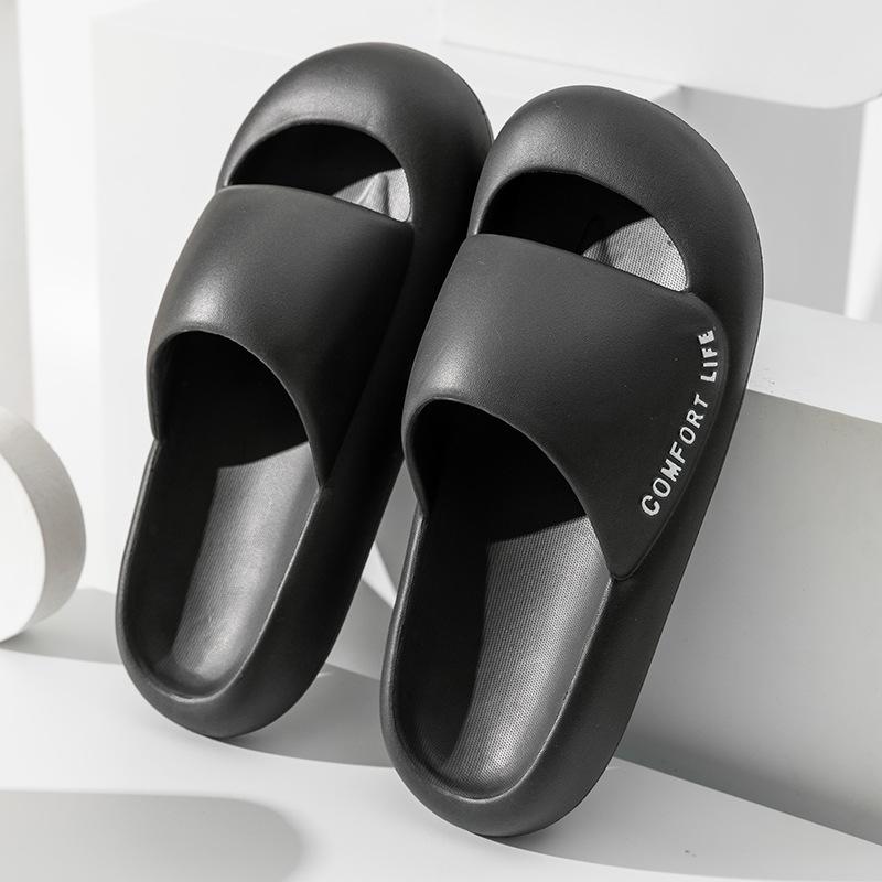 Fashion Unisex Slippers Summer Flat Shoes Non-slip Comfortable Casual Fashion Beach Shoes Slides Women Flip Flops Sandals House Slippers