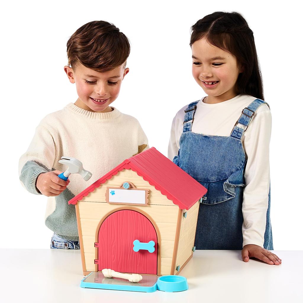 Little Live Pets My Home Interactive Play Building Doghouse Plush Puppy with for Kids Ages Puppy's Playset, Dog, Toy, 25+ Sounds, 5+