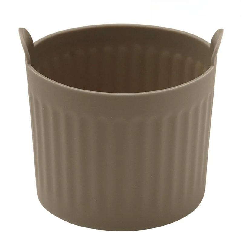 4/10/20 Bucăți Forme de Copt pentru Friteuză cu Aer, Forme din Silicon Alimentar, Formă de Ouă, Set Ustensile de Copt, Veselă de Exterior