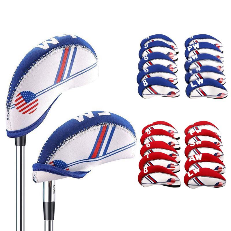 Buy 10pcs Golf Head Covers Golf Club Iron Covers XAL at affordable