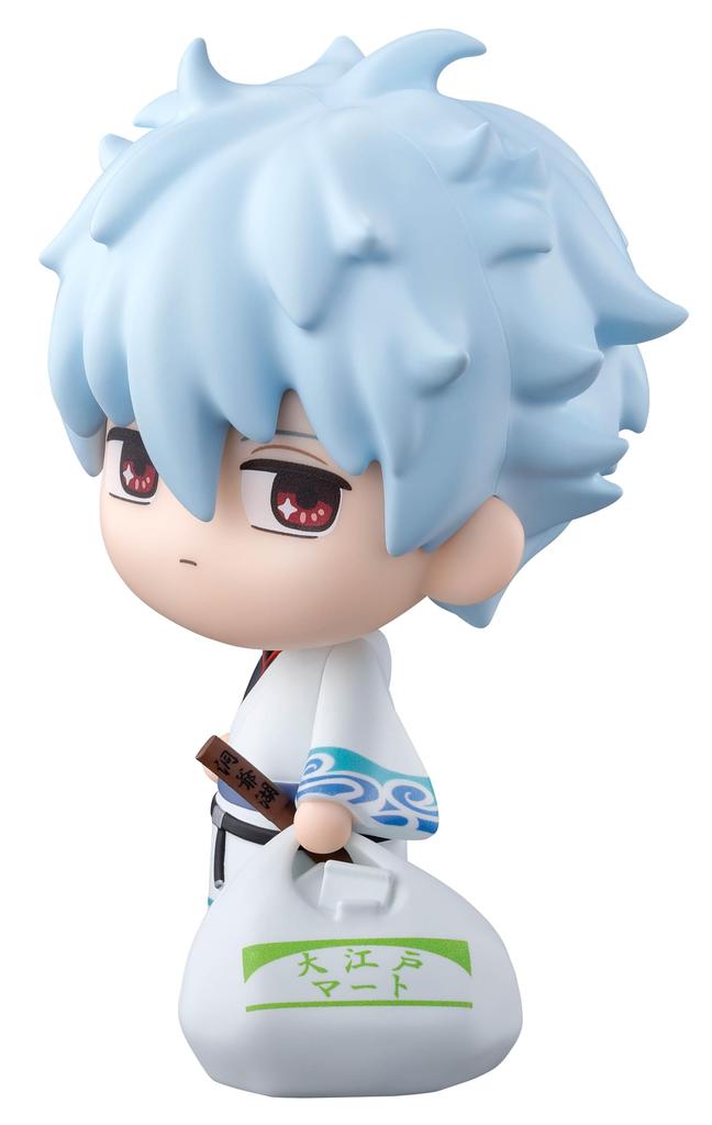 Rowtashii Noise Tekupiku Gintama Sakata Gintoki, approximately 105mm PVC & ABS painted action figure