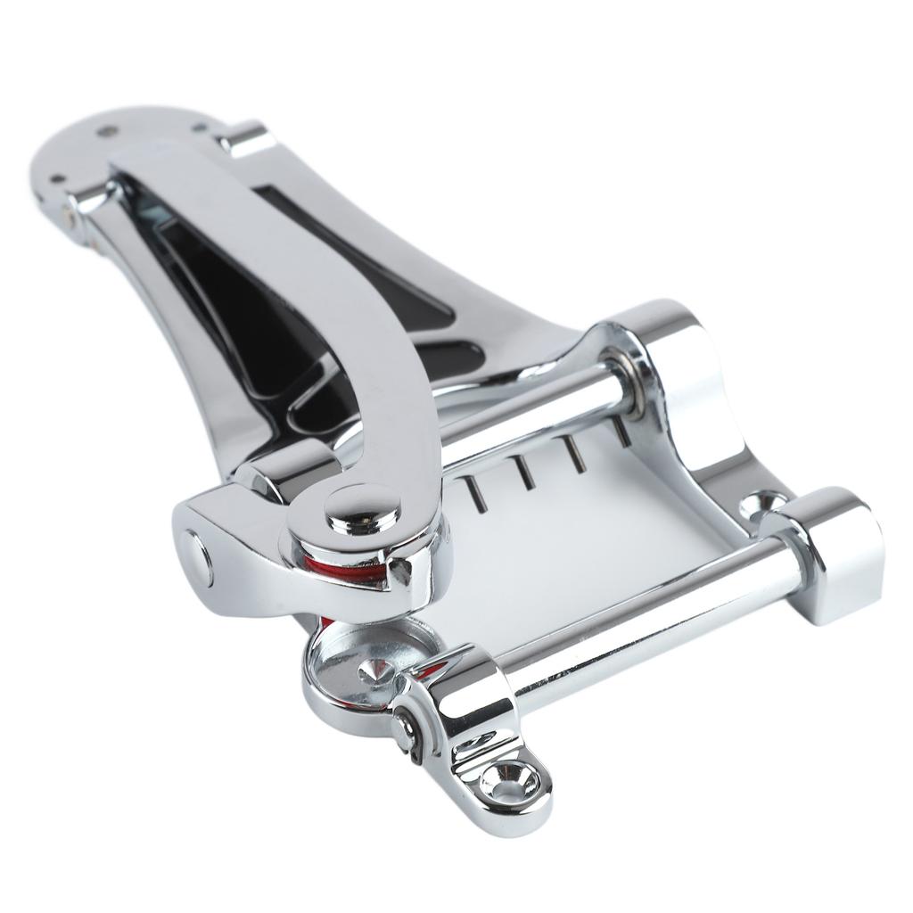 Guitar Tailpiece Replacement Electric Guitar Tremolo Bridge Metal Tailpiece with Hand Crank