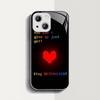 U-Undertale Game Tempered Glass For Iphone 14 13 12 11 Pro Mini XS MAX 14Plus X XS XR Cover