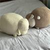 Cartoon Cute White And Brown Sheep Plush Doll Pillows For  Room And Sofa Decorat