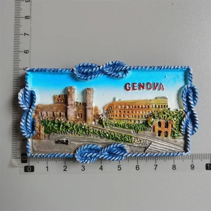 Italy Milan Fridge Magnets Madrid Florence Toscana Sirmione Lecce Venezia Tourist Souvenirs Magnetic Refrigerator Stickers Gift
