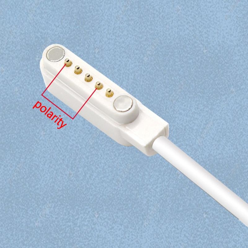 USB Fast Charging Cable Data Cord Power Charger Adapter Dock Magnetic Suction Suitable for USB 2.0 Male to 5 Pin Watch