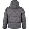 Li Ning Down Jackets Men's Elegant Gray Hooded Moderate Down Jacket AYMV565-2