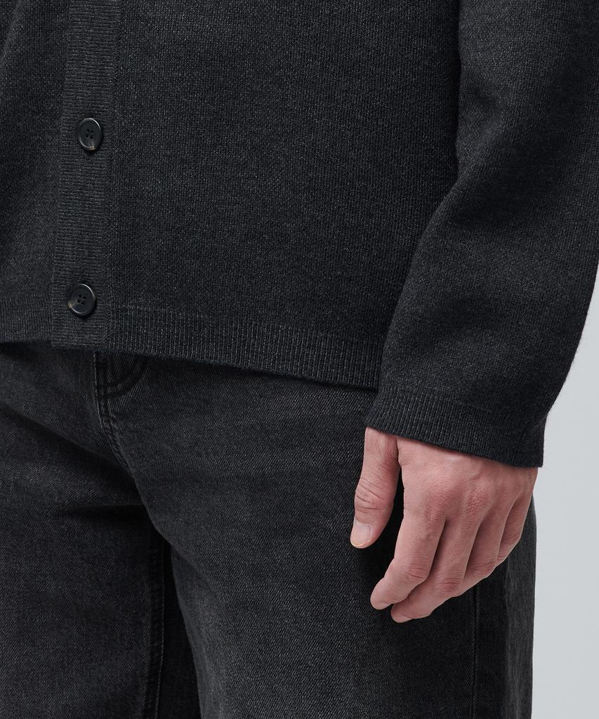 Musinsa Standard Minimalist Cardigan [Charcoal Gray]