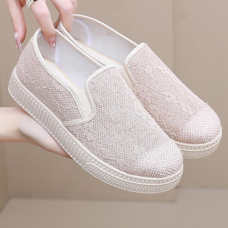 Shoes Women's New Casual Sports Single Shoes Soft Sole Light Breathable Lazy-pedal Fashionable Versatile Women's Shoes