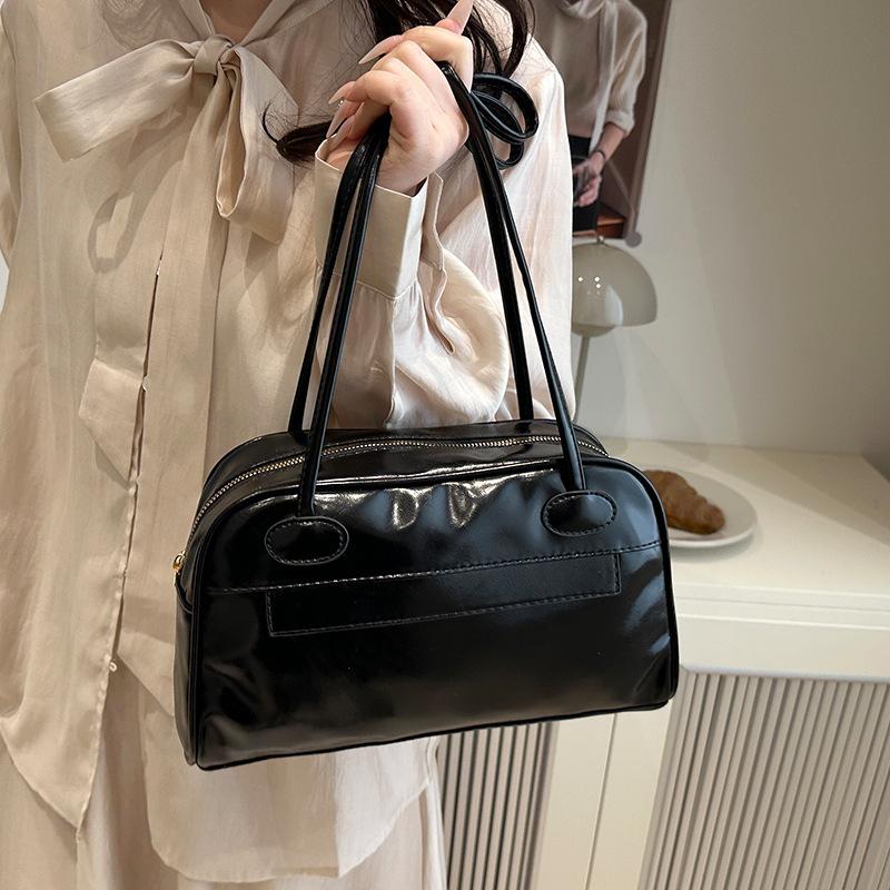 Spring and Summer Niche Design Retro Armpit Bowling Bag Versatile Temperament Single-shoulder Women's Bag