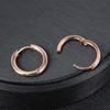 8/10/12/14/16/18/20mm Stainless Steel Huggie Hoop Earrings for Women Men