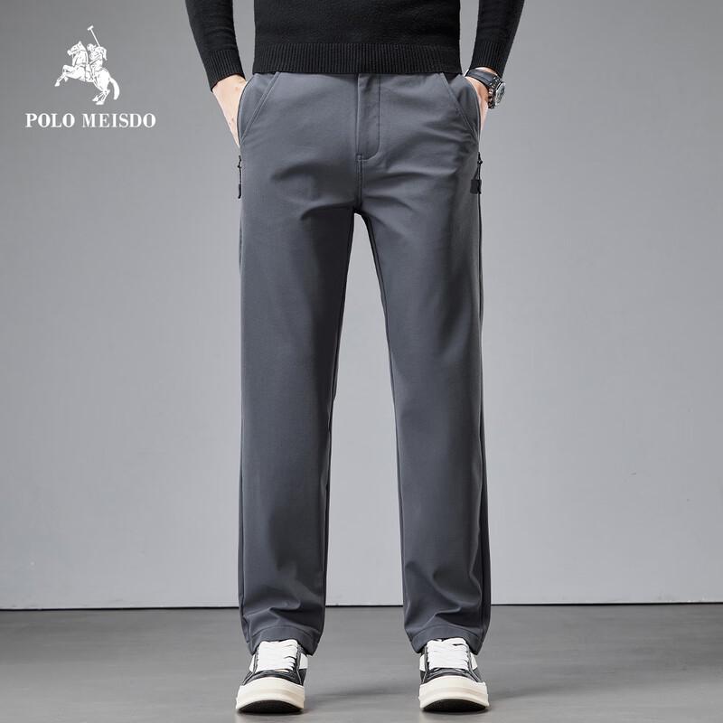 POLOMEISDO Men s Straight-Leg Relaxed Casual Pants 28