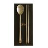 Bangjja Yugi Premium Yeonriji Spoon & Chopstick Set - Korean Tableware, Korean