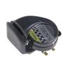 2025 New 12V 130dB Metal Electric Loud Horn Speaker Trumpet Black for Motorcycle