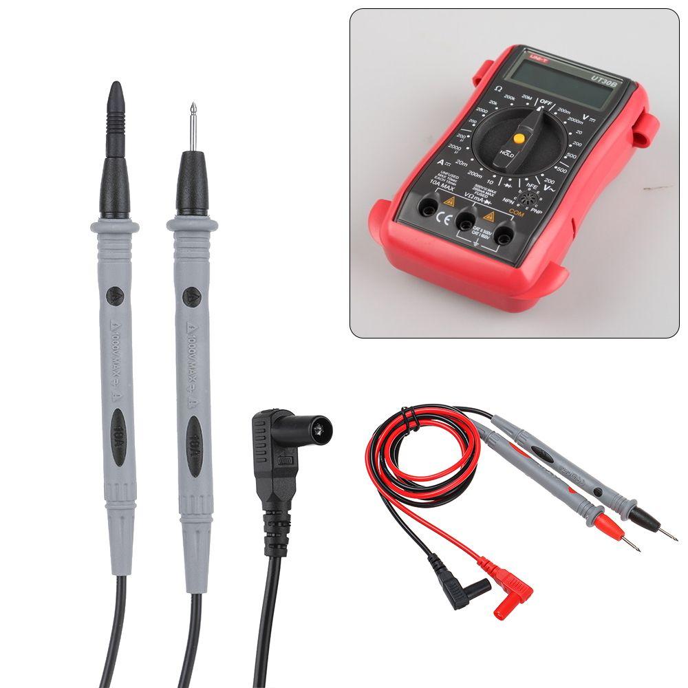 Pen Inspection Electrical Volt Meter Cable Tipped Probe Multimeter Test Leads Tester Probe