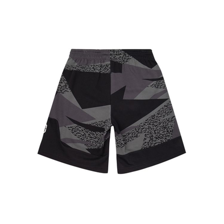 Li Ning Badfive Series Color Block Basketball Shorts Men Shorts Black AKSQ247-1