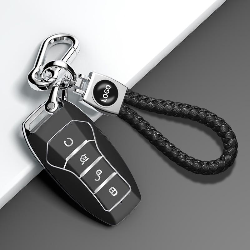 Compatible Key Cover for BYD Han EV, Tang DM/MAX, Song Pro, Qin PLUS, Yuan Models - Women’s Shell Buckle Bag