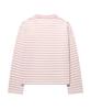COVERNAT WOMAN Striped Long Sleeve Light Pink