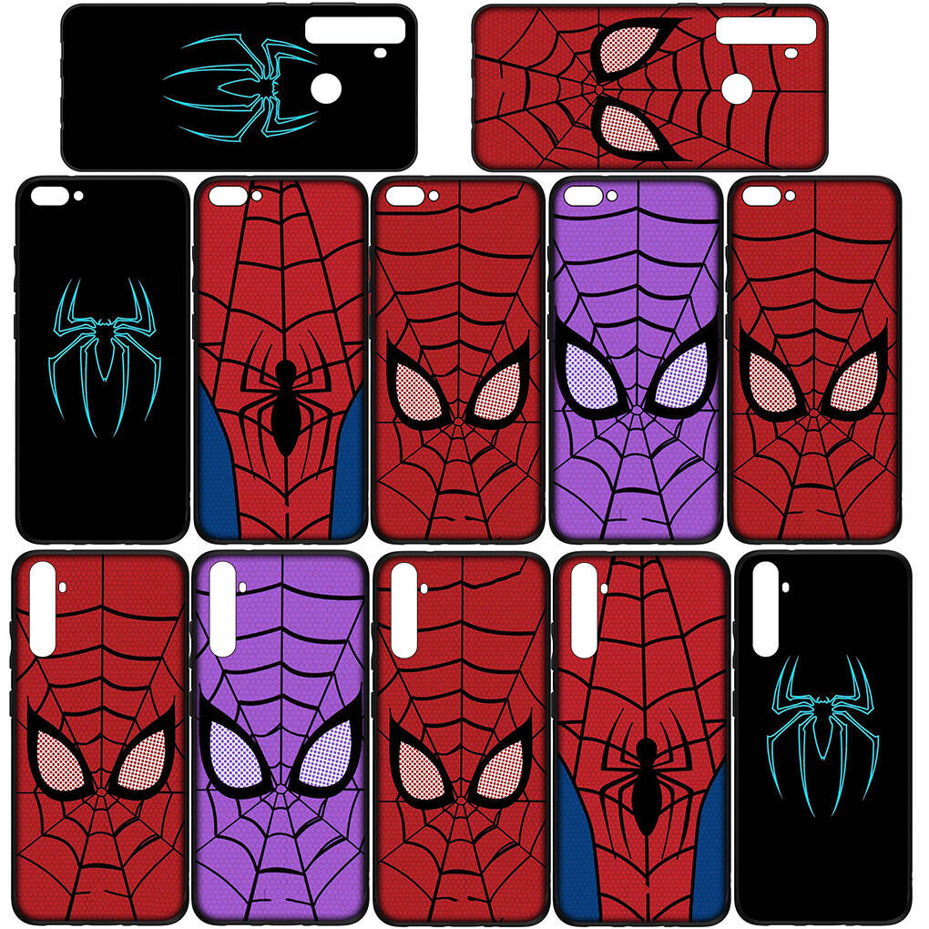 Phone Case for Samsung Galaxy S25 S23 S22 S24 Ultra FE A05 A06 A15 A16 A36 A37 A35 A54 A55 A56 A57 A25 A26 A53 A17 Spiderman Marvel Spider Man Cartoon