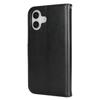 For iPhone 16 Plus Case R61 Texture Wallet Leather Flip Phone Cover