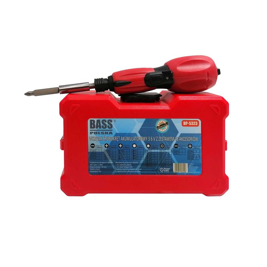 Screwdriver With Bit Set 45 Pcs.