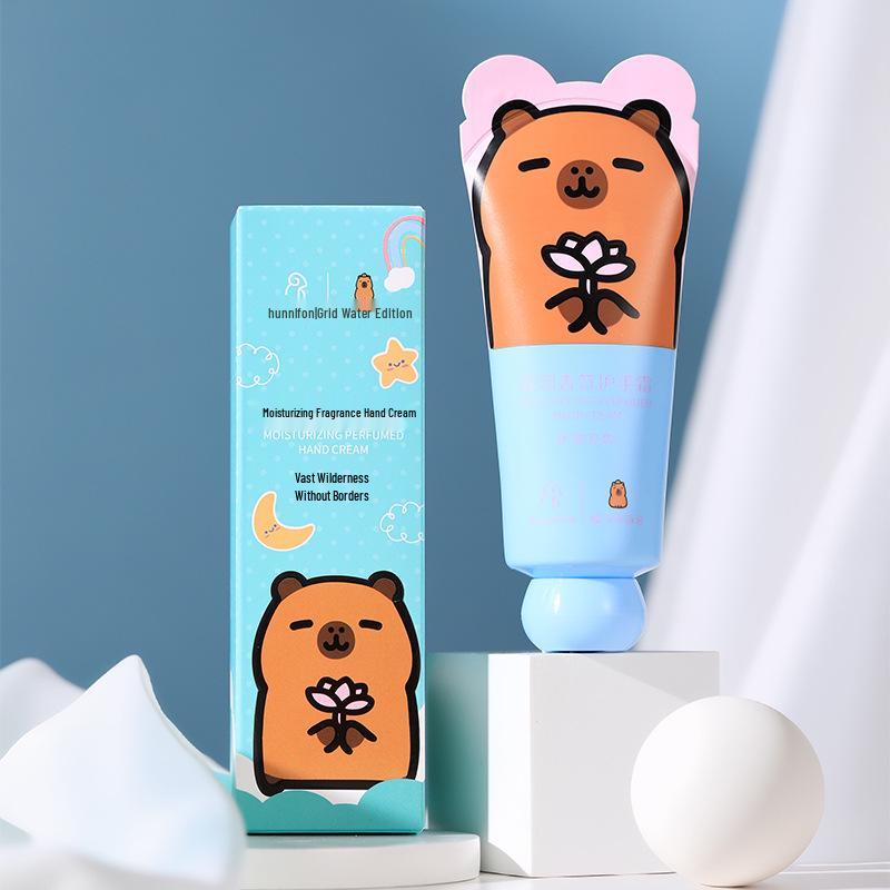 Увлажняющий крем для рук Han Fang Li x Han Ni Fang Капибара – Свадебный сувенир