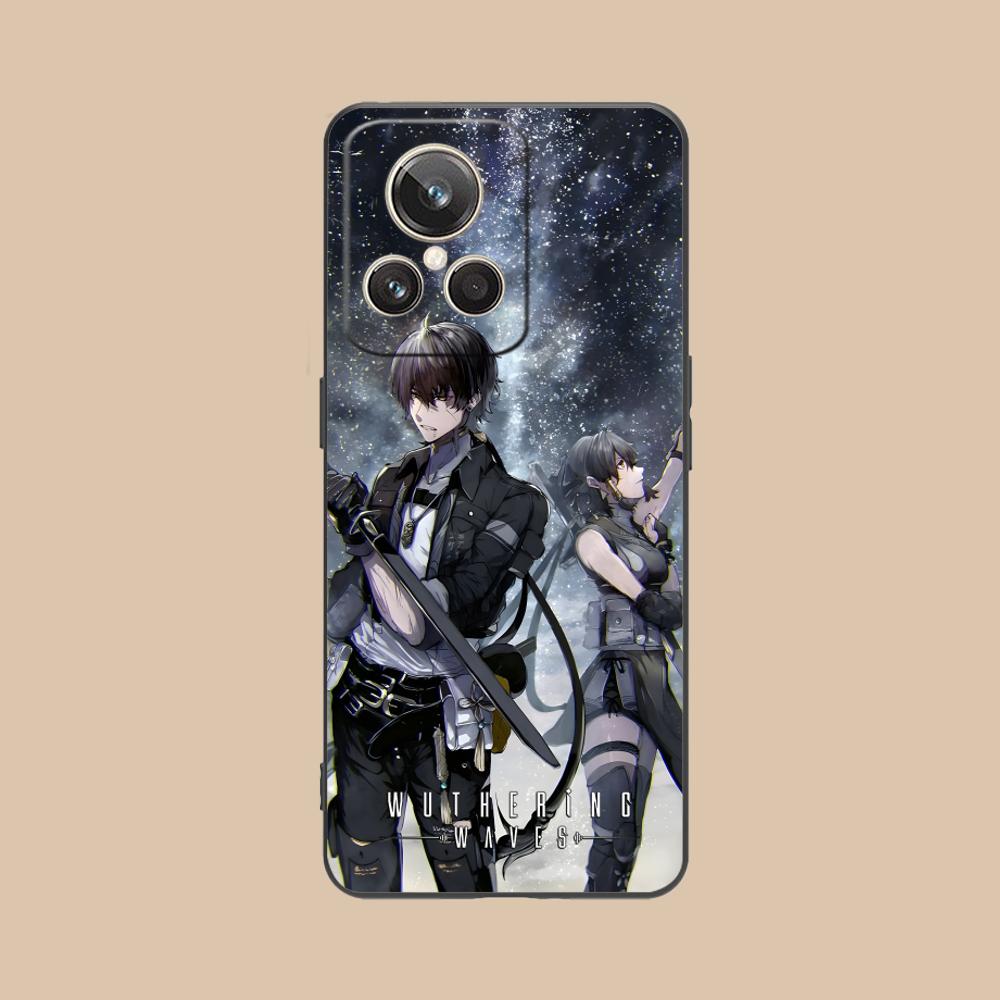 Wuthering Waves Rover Matte TPU Mobile Phone Case for Realme GT 8 Neo Pro C75 73 71 C67 65 C55 53 C35 31 C20 15 Colorful Cover