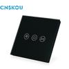 EU Standard WiFi Smart Touch Switch for Curtain Roller, Compatible with Google, Alexa, Xiao Ai.