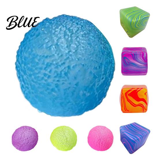 Slow Rebound Stress Cube Flow Texture Toy Anxiety Relief Squeeze Sensory Home Office Relaxation TPR Decompression Ball Pinch