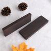 2/4pcs DIY Knife Handle Material Timber Wood Block Blackwood Craft Tools