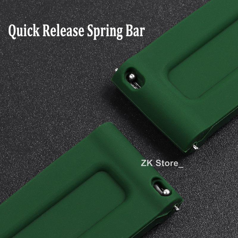 20mm 22mm 24mm 26mm Silikon Uhrenarmband für Panerai SUBMERSIBLE PAM441 Pa111 359 Gummi Uhrenarmband Herren Armband Zubehör