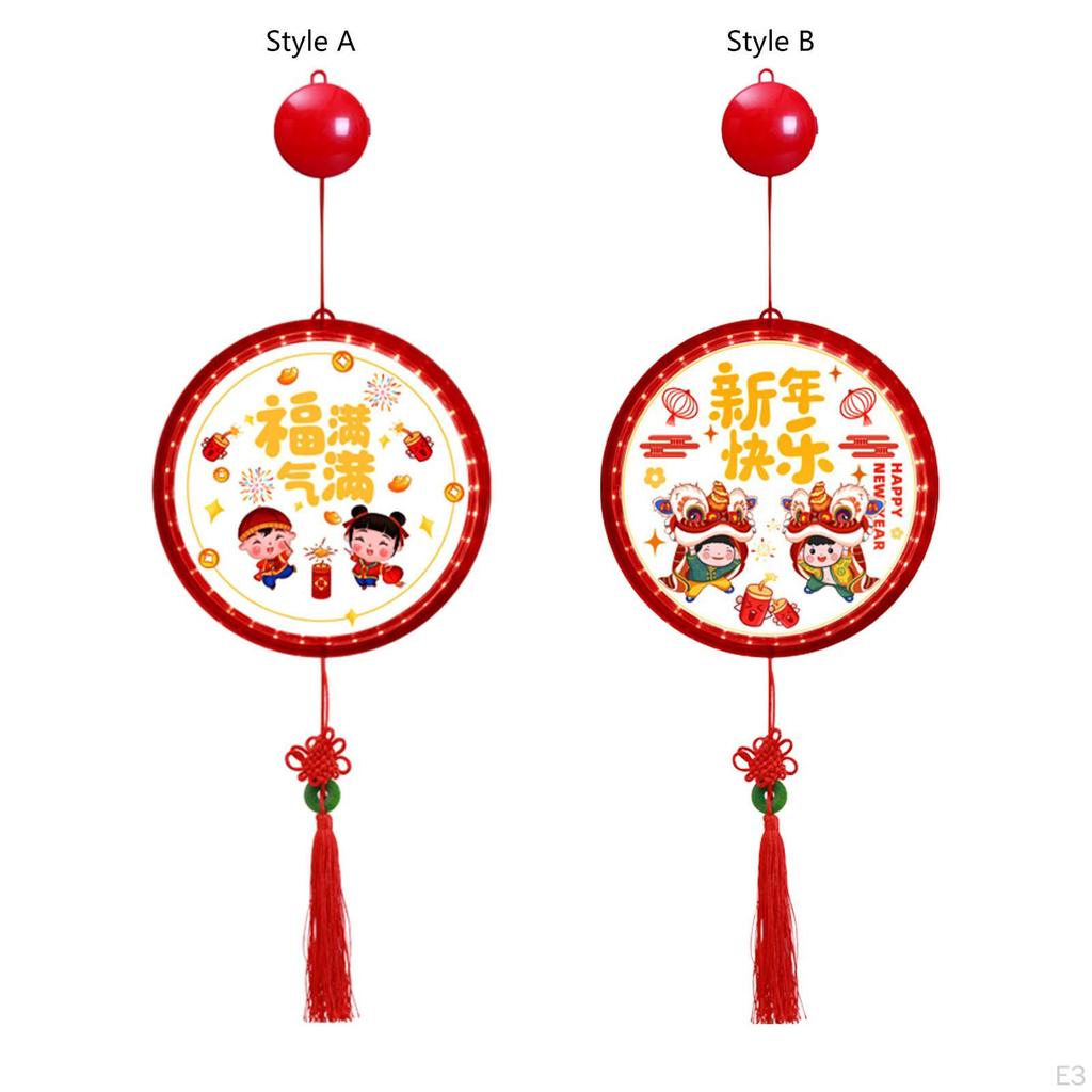 LED Chinese Year Decoration Lantern Decorative Hanging Light Lunar