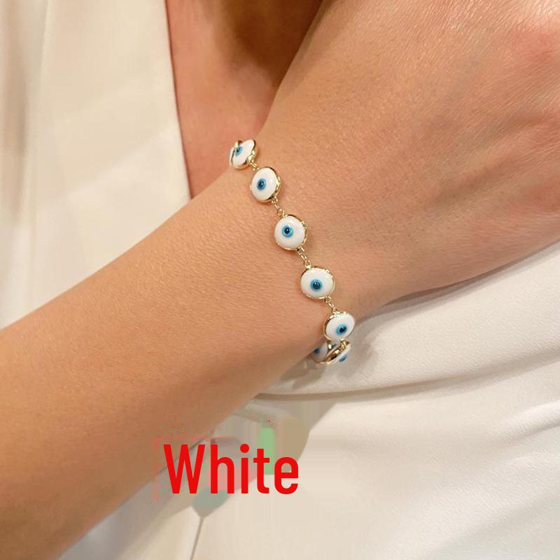 European & American Evil Eye Multicolor Retro Bracelet - Fashion Jewelry