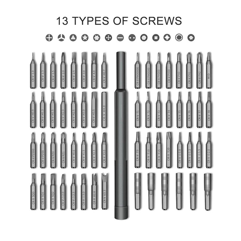 Screwdriver Set Magnetic Screw Driver Kit Bits Precision Electric Iphone Computer Tri Wing Torx Screwdrivers Set