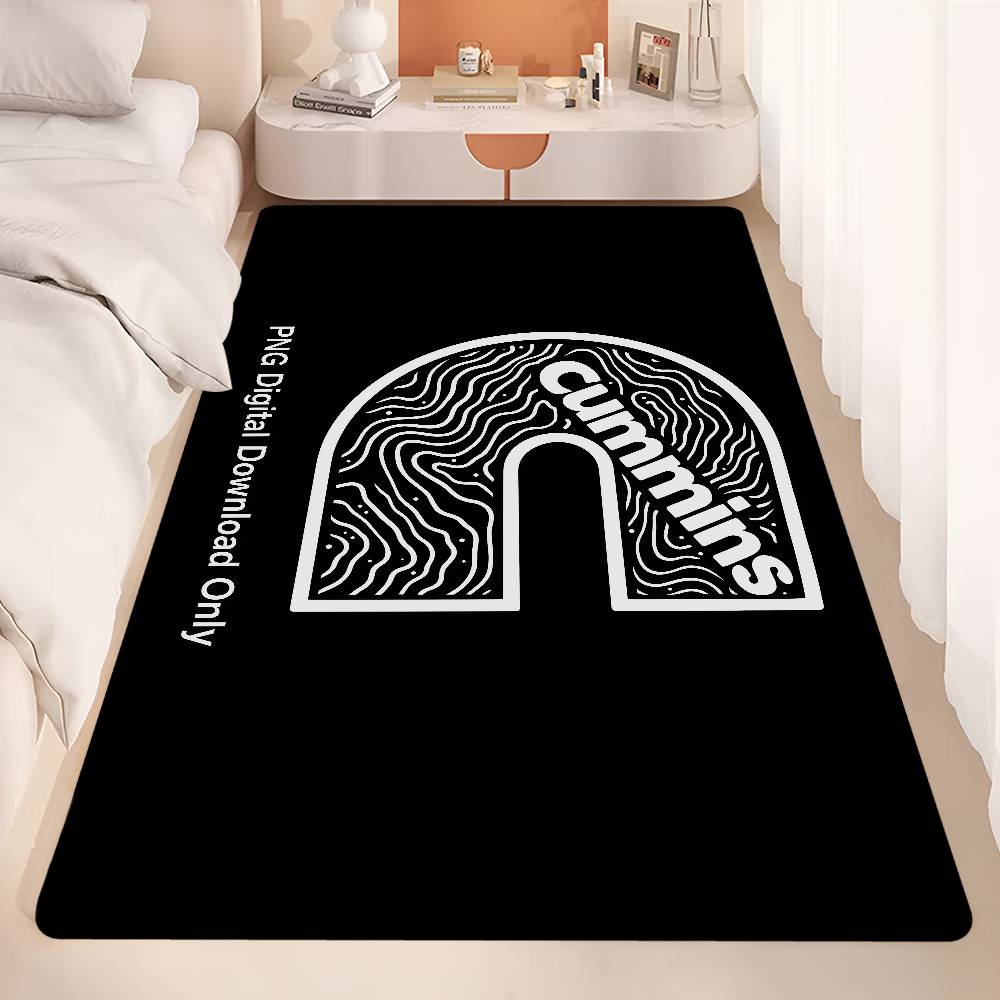 CUMMINS CAR Room Mats Cheaper Anti-slip Modern Living Room Balcony Printed Welcome Rug