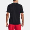 Under Armour Velocity Casual Training Breathable Short Sleeve T-Shirt Men Tops Black 1363065-001