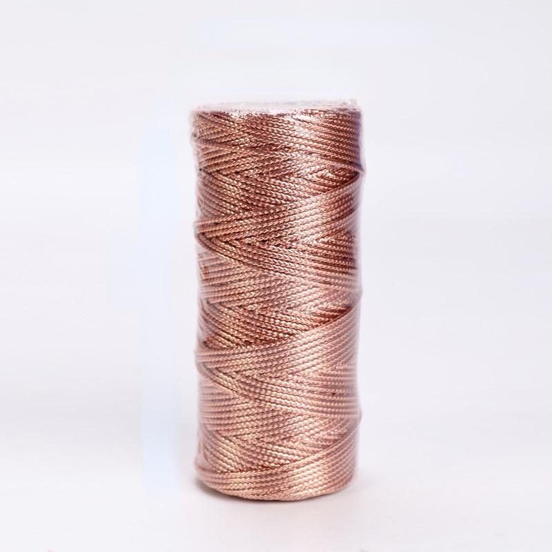 

1/3/5/10 шт. 100 м*1,5 мм Золотая и серебряная проволока Шнур для подвешивания бирок Упаковочная лента для подарков Упаковочная лента для выпечки Веревка для завязывания пакетов 1 PCS розового золота