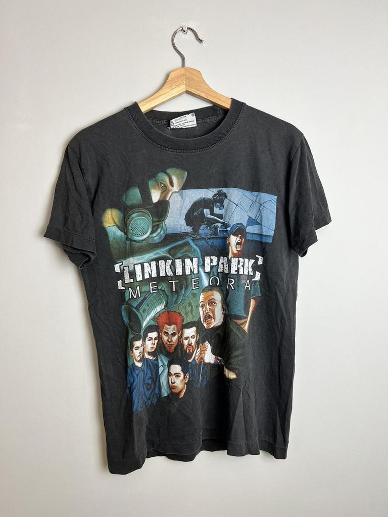 Seltenes Vintage 00er Linkin Park Meteora Numetal Band T-Shirt Unisex T-Shirt