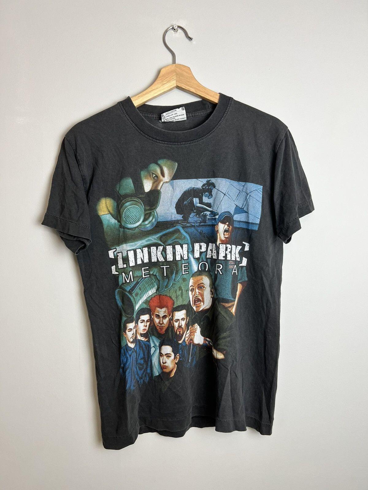 Rare Vintage 00s Linkin Park Meteora Numetal Band Tee Unisex T-Shirt XXL