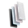 Silent Lightweight Wireless Bluetooth Keyboard with Touchpad for Tablets & Laptops