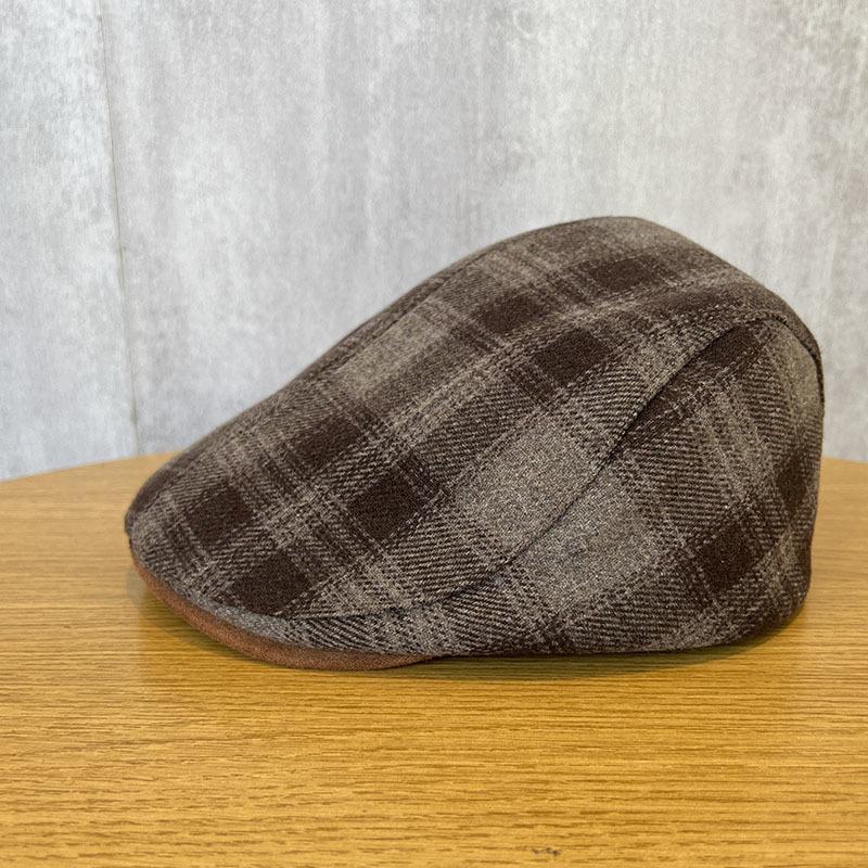 Casual plaid beret contrasting color forward hat spring and autumn men's and women's winter reverse cap versatile painter hat