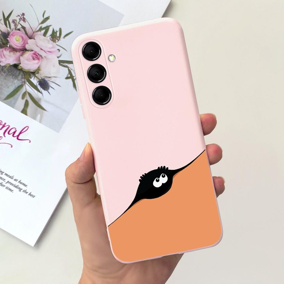 For Samsung Galaxy A25 5G Phone Case Samsung A25 2023 SM-A25B Fashion Moon Design Soft Silicon Back Cover