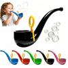 Soap Bubble Pipe 3D Printed Bubble Blower Wand Retro Style Bubble Maker for Kids & Adults Outdoor Backyard Play Fun