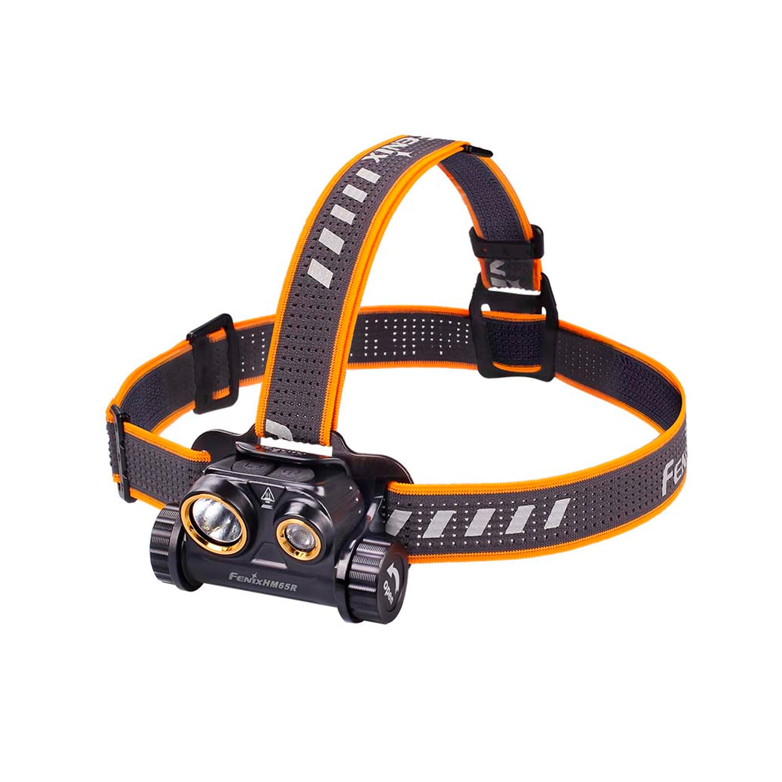 

Fenix HM65R Max 1400 IP68 Dustproof and Perfect for Snow Mountain Trail and Night Work Headlamp, Lumens, USB-C Rechargeable, Waterproof, Climbing, чорний