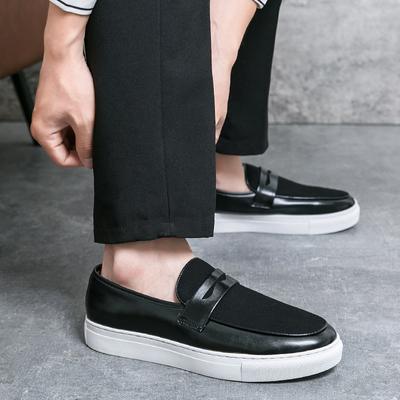 Biała Podeszwa Męskie Buty Codzienne Marka Outdoor Jakość Skóra Buty Projektanta Wszechstronne Męskie Mokasyny Miękkie Wygodne Buty Biznesowe