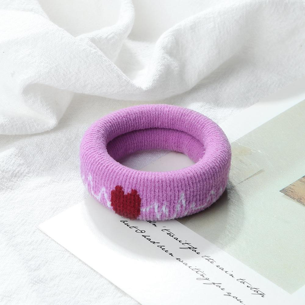 5PCS/Set Cute Colorful Thick Hair Bands Daisy Elastic Girls Rubber Band Headwear Hair Accessories Scrunchies Women Holder Gifts