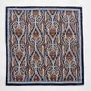 Spring and summer new French retro printed small silk scarf square scarf women's sunscreen professional neck protection scarf neck square scarf
