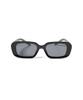 Hangeul Hard Square Sunglasses Black